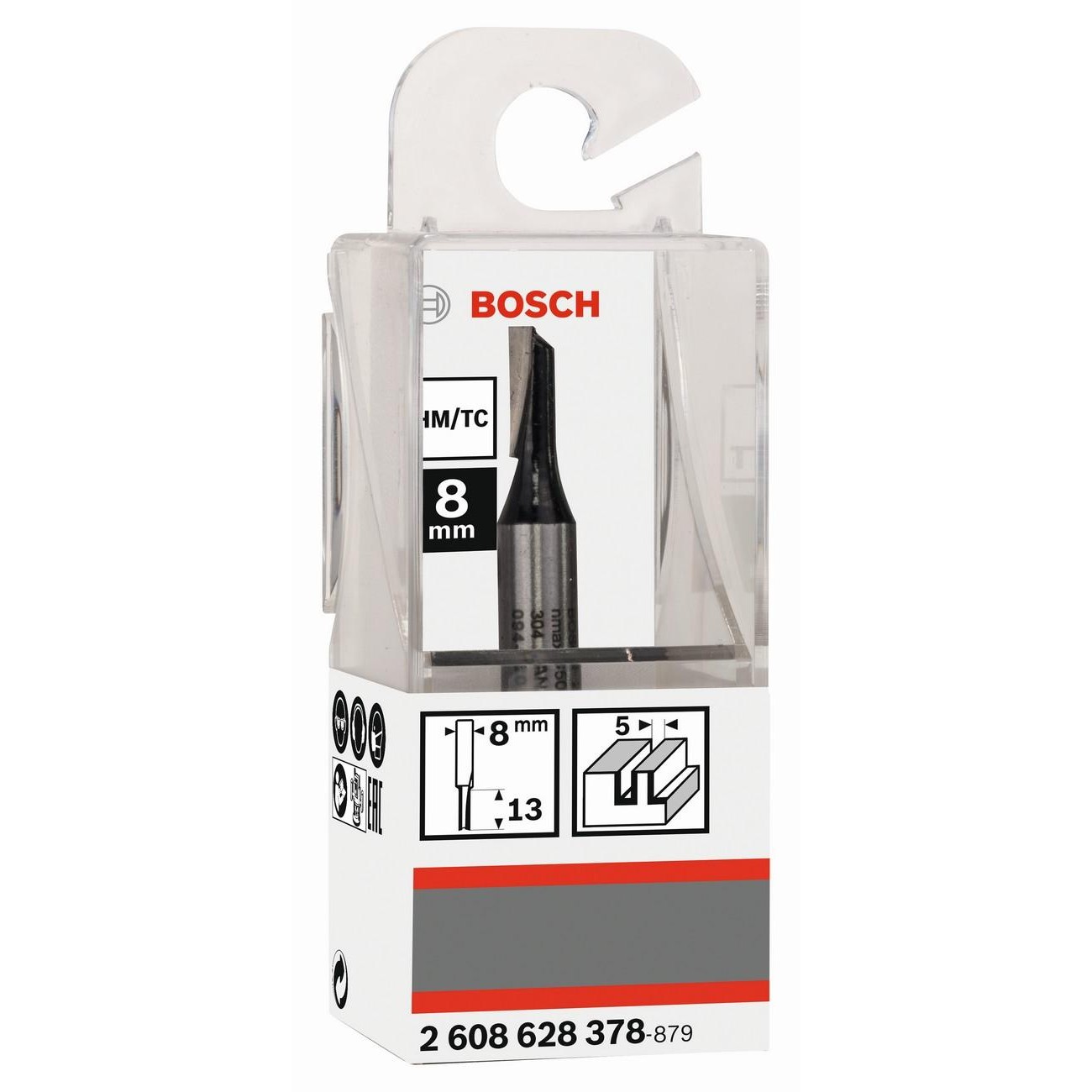 BOSCH Professional Прав фрезер 8 мм D1 5 мм L 12.7 мм G 51 мм (2608628378) - от Etools.bg BOSCH Professional Прав фрезер 8 мм D1 5 мм L 12.7 мм G 51 мм (2608628378)