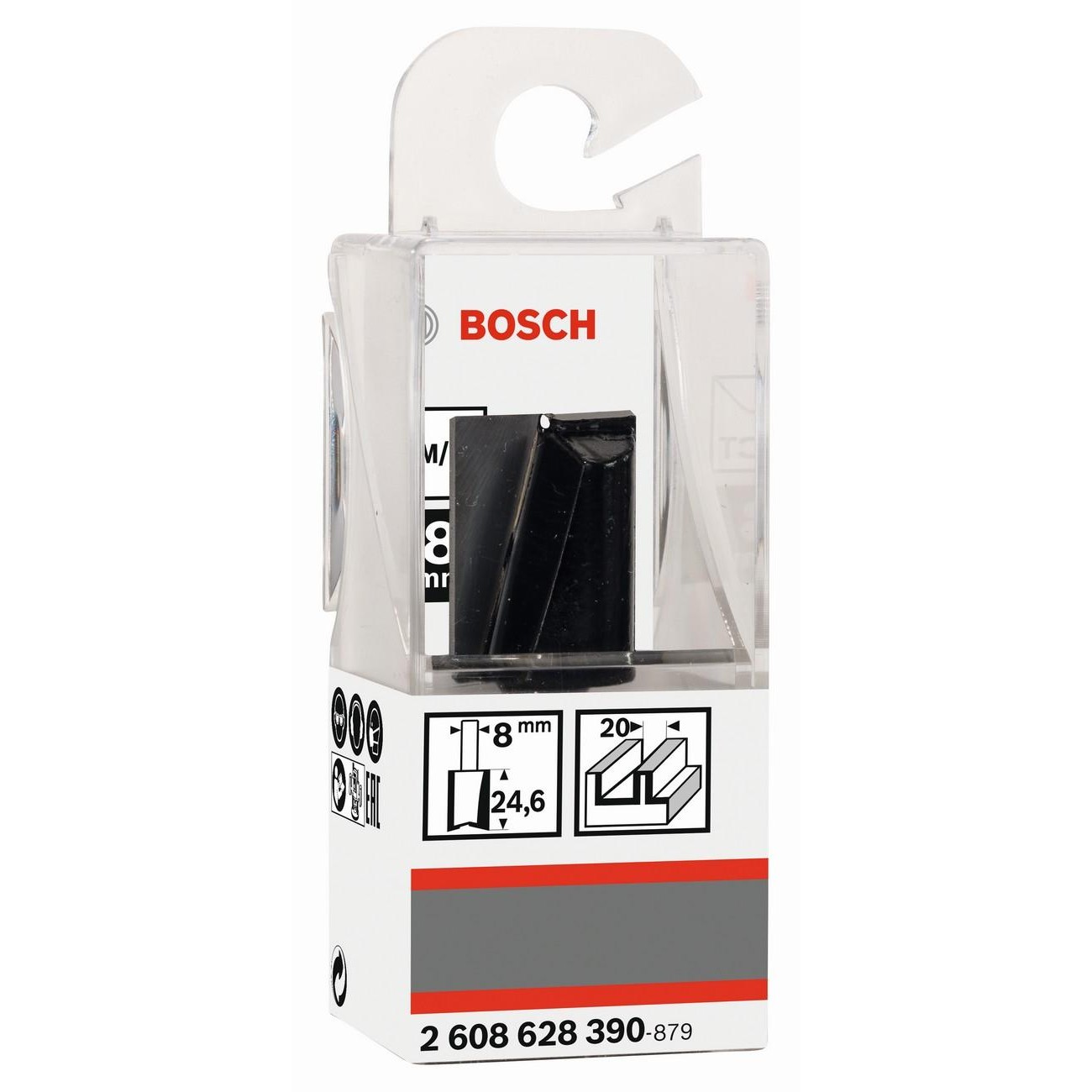 BOSCH Professional Прав фрезер 8 мм D1 20 мм L 24.6 мм G 56 мм (2608628390) - от Etools.bg BOSCH Professional Прав фрезер 8 мм D1 20 мм L 24.6 мм G 56 мм (2608628390)