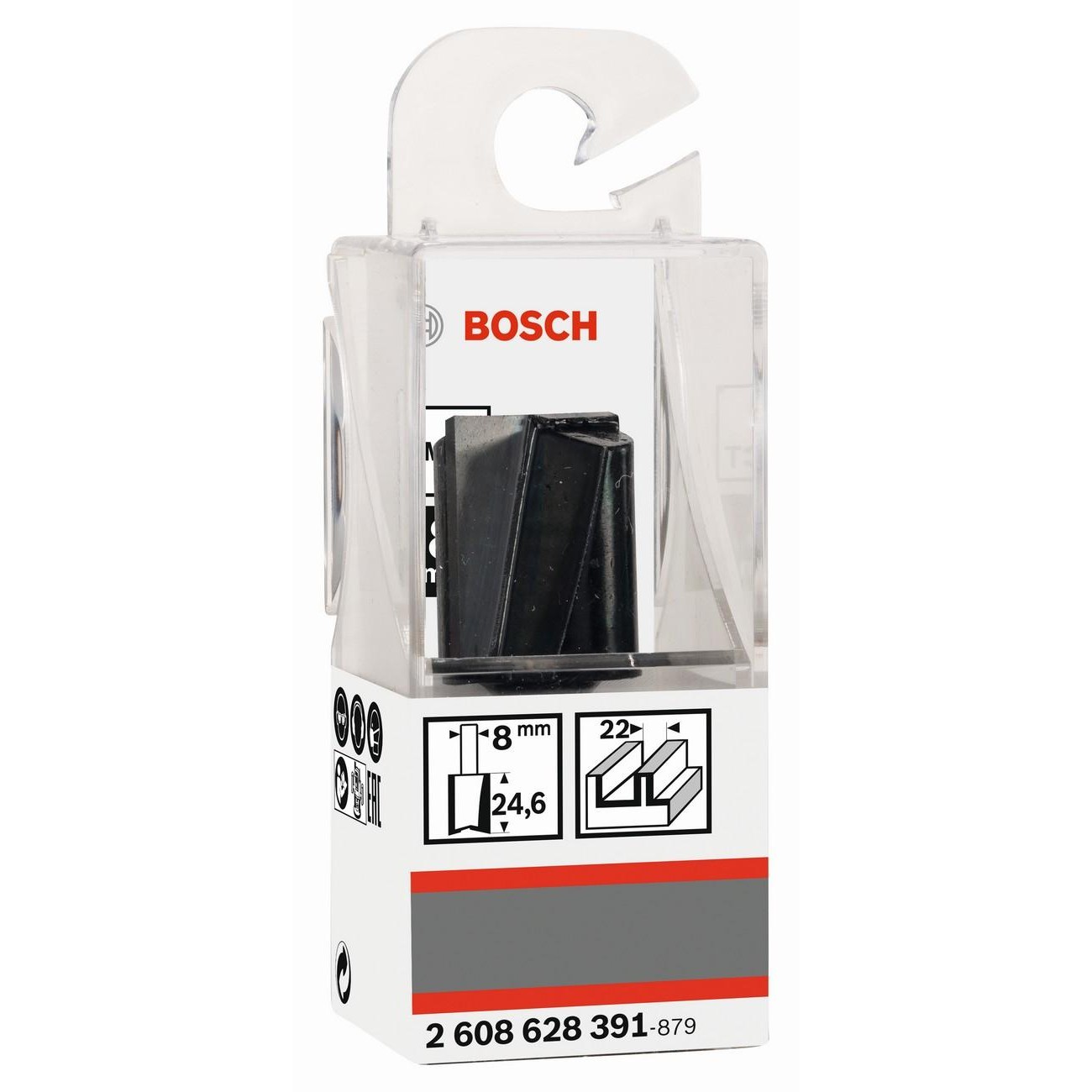 BOSCH Professional Прав фрезер 8 мм D1 22 мм L 25 мм G 56 мм (2608628391) - от Etools.bg BOSCH Professional Прав фрезер 8 мм D1 22 мм L 25 мм G 56 мм (2608628391)