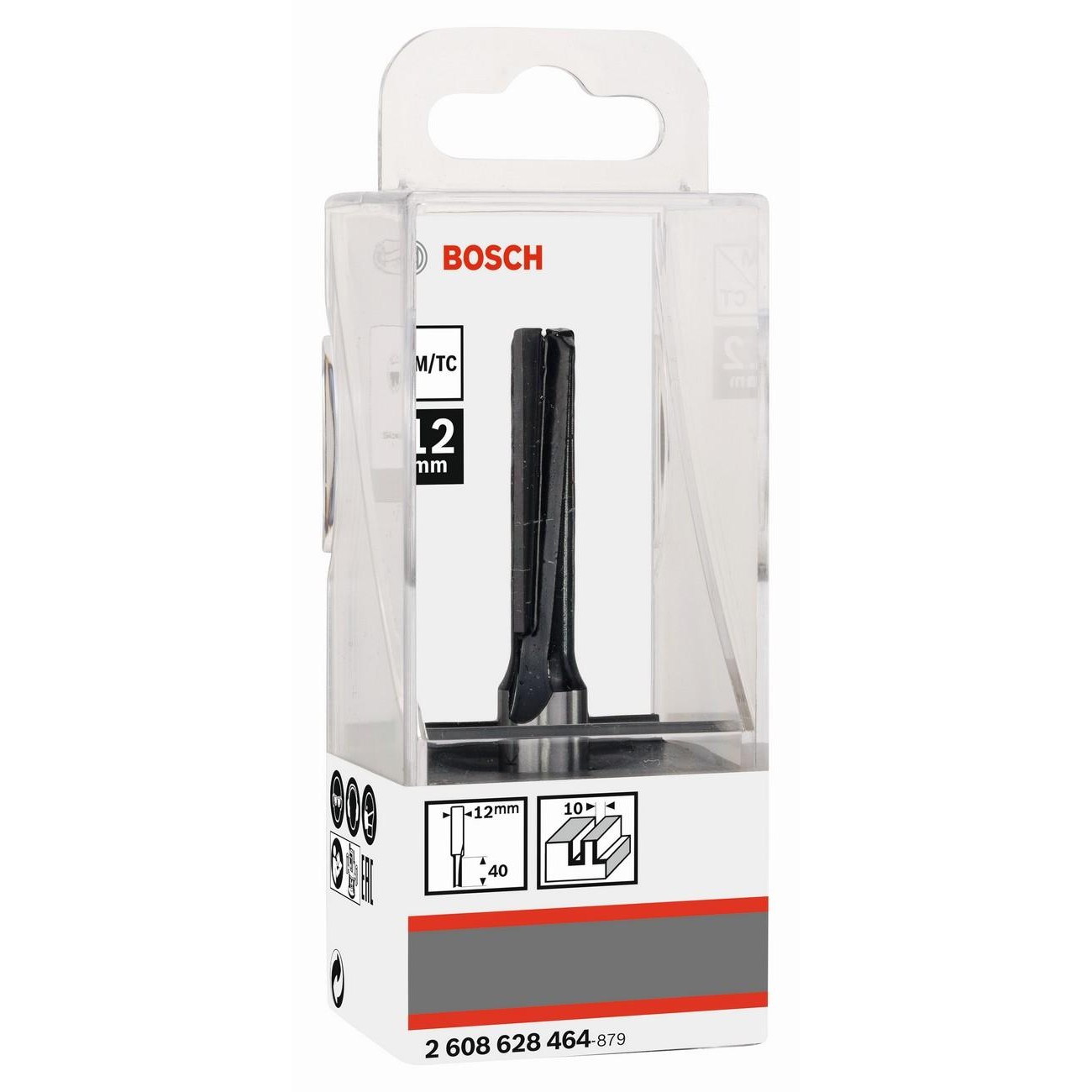 BOSCH Professional Прав фрезер 12 мм D1 10 мм L 40 мм G 81 мм (2608628464) - от Etools.bg BOSCH Professional Прав фрезер 12 мм D1 10 мм L 40 мм G 81 мм (2608628464)