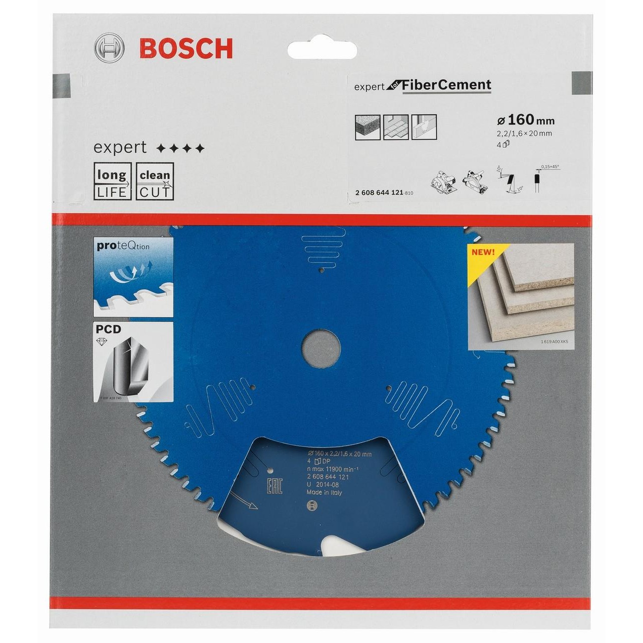 BOSCH Professional Expert Циркулярен диск за цимент 190х20х2.2 мм 54 зъба (2608644121) - от Etools.bg BOSCH Professional Expert Циркулярен диск за цимент 190х20х2.2 мм 54 зъба (2608644121)