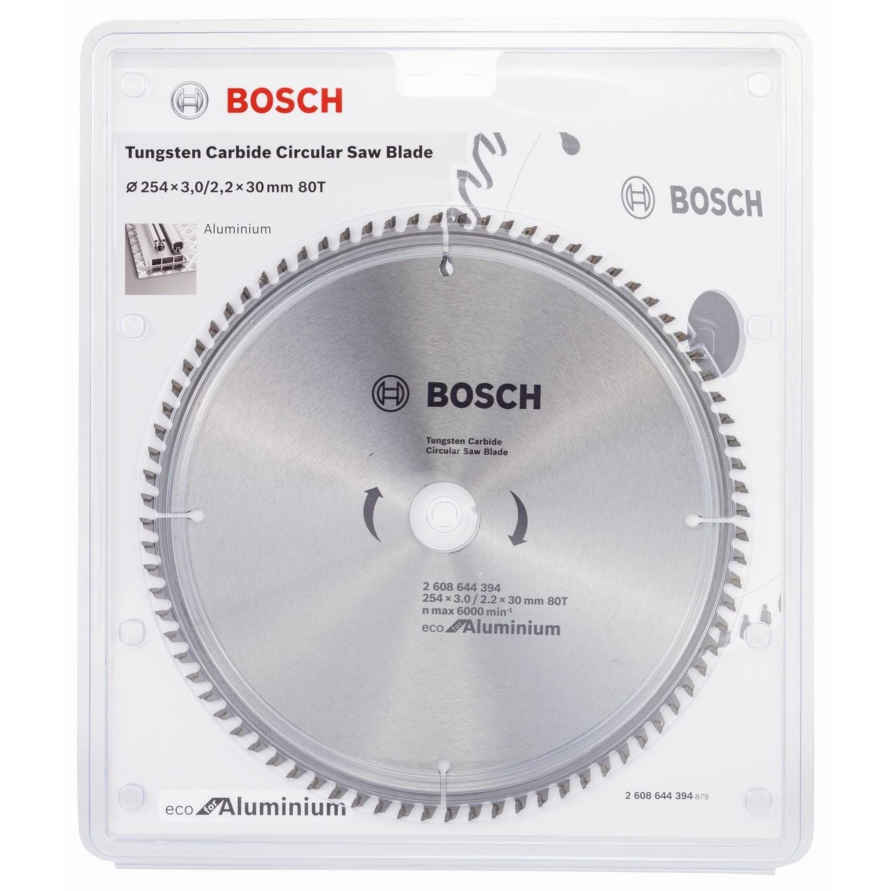 BOSCH Professional Eco Циркулярен диск за алуминии 190х20х2.2 мм 54 зъба (2608644394) - от Etools.bg BOSCH Professional Eco Циркулярен диск за алуминии 190х20х2.2 мм 54 зъба (2608644394)