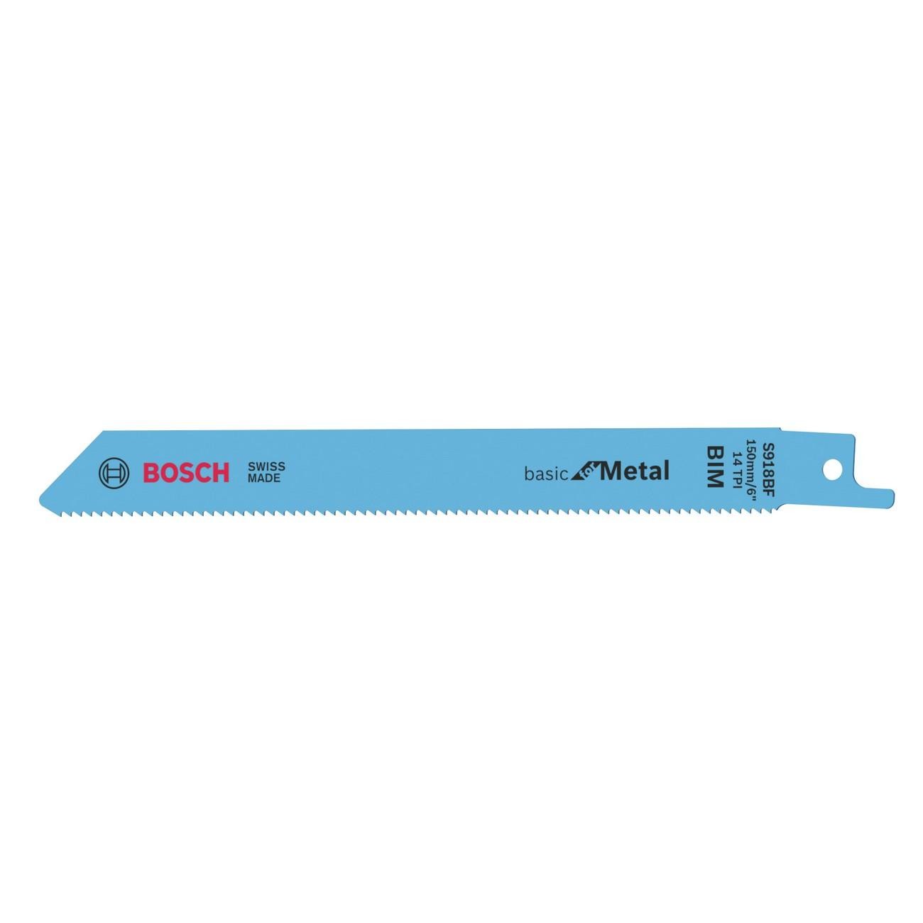 BOSCH Professional S 918 BF Нож за саблен трион за метал 150 мм (2608651781)