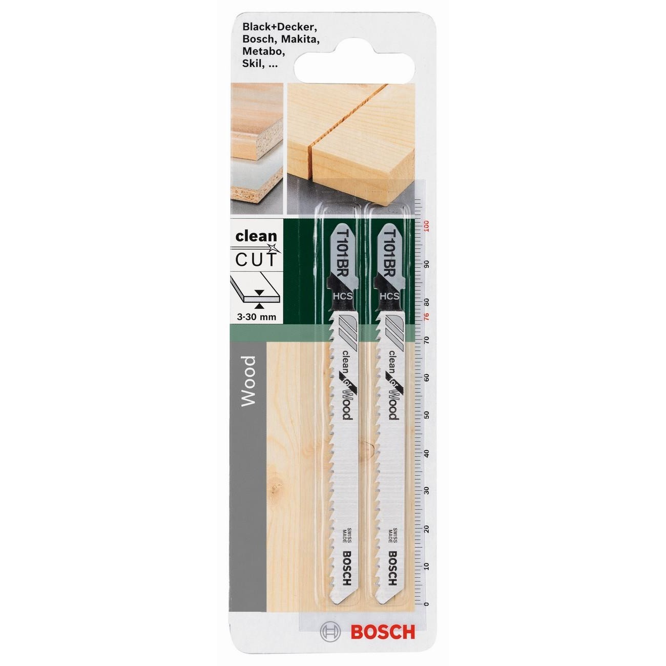 BOSCH Professional HCS T 101 BR Нож за прободен трион за дърво 100 мм (2609256724) - от Etools.bg BOSCH Professional HCS T 101 BR Нож за прободен трион за дърво 100 мм (2609256724)