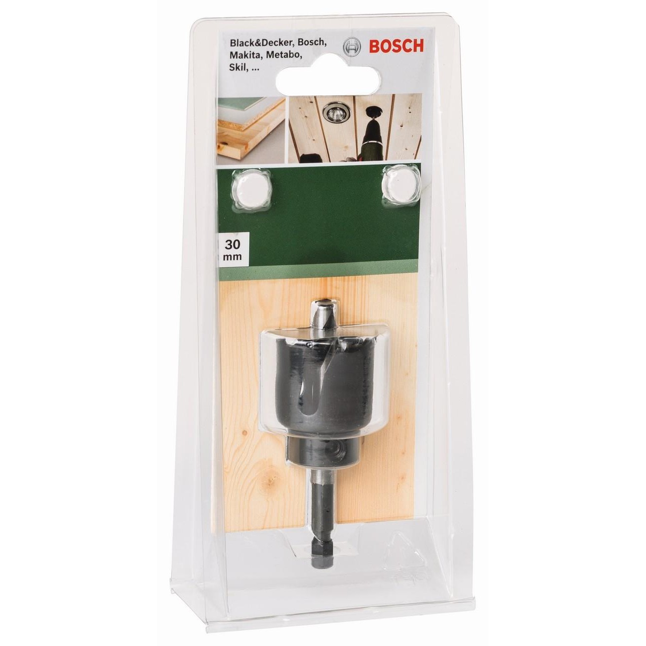 BOSCH Professional Боркорона за спот лампи ф 30 мм (2609256D02) - от Etools.bg BOSCH Professional Боркорона за спот лампи ф 30 мм (2609256D02)