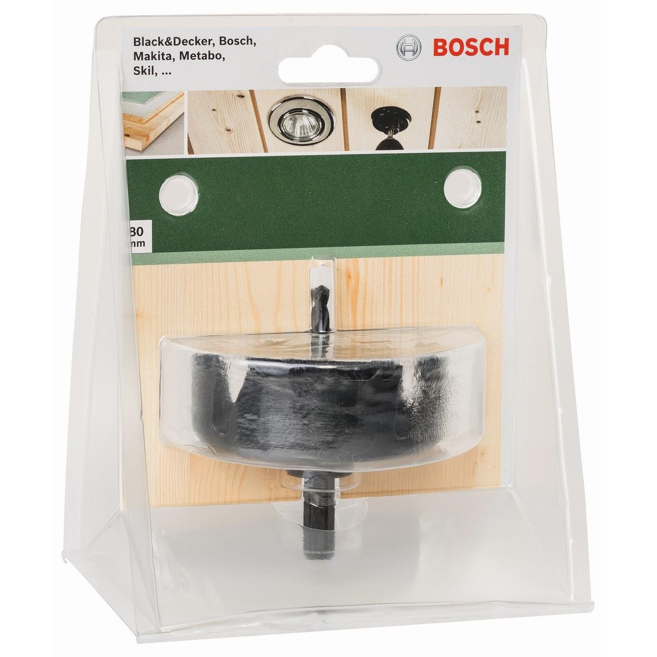 BOSCH Professional Боркорона за спот лампи ф 80 мм (2609256D11) - от Etools.bg BOSCH Professional Боркорона за спот лампи ф 80 мм (2609256D11)