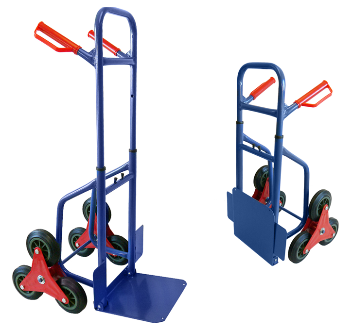 GRAFNER HR2086R Ръчна транспортна количка за стъпала до 200 кг (HEU 16067)