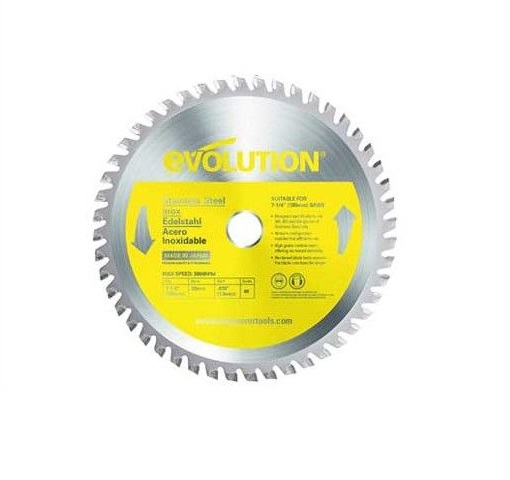 EVOLUTION Циркулярен диск за неръждаема стомана ф 185 мм 48 зъба (EVO S185TCT-48CS-7171)