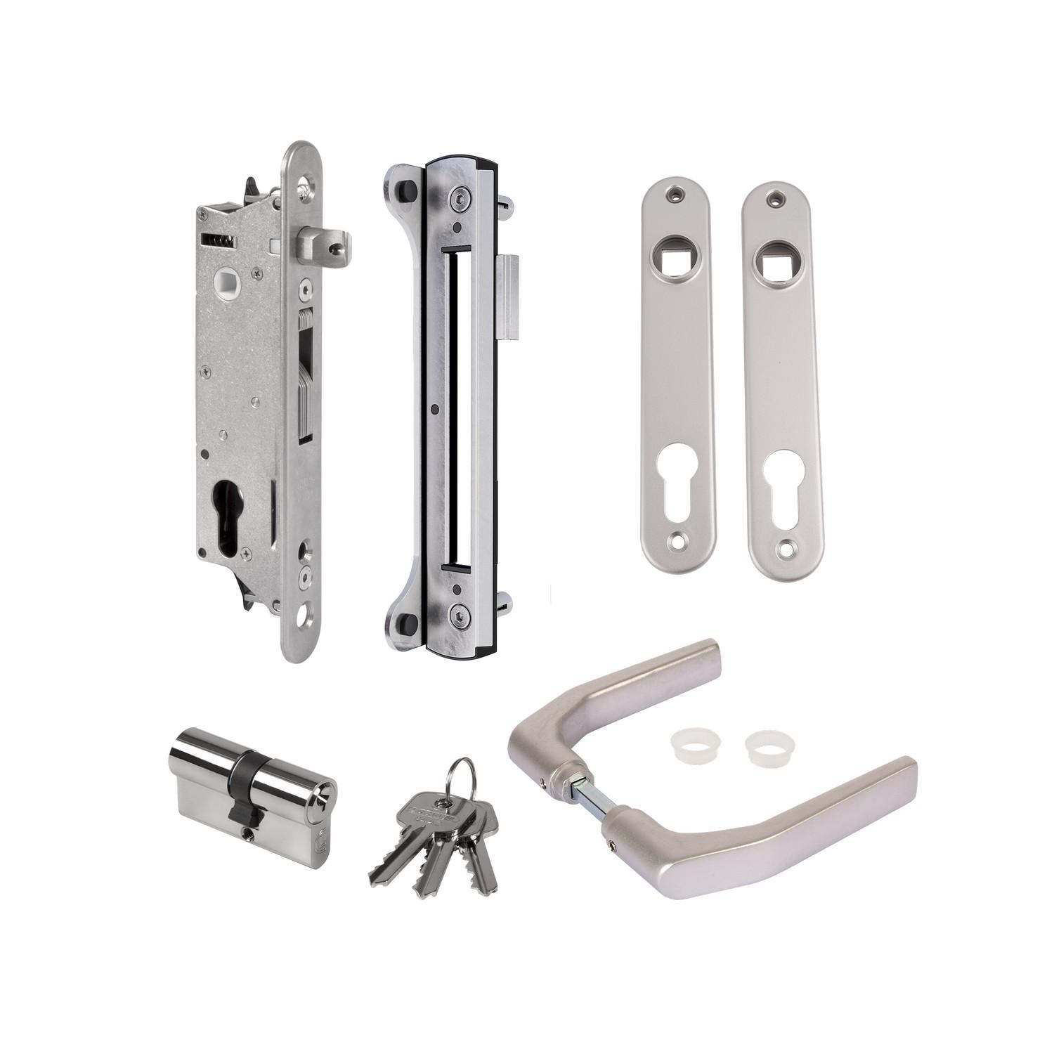 LOCINOX Fiftylock Комплект брава за вграждане Fiftylock с насрещник, аксесоари и дръжка 3006J-H (FIFTYSET-50M-JA) - от Etools.bg LOCINOX Fiftylock Комплект брава за вграждане Fiftylock с насрещник, аксесоари и дръжка 3006J-H (FIFTYSET-50M-JA)