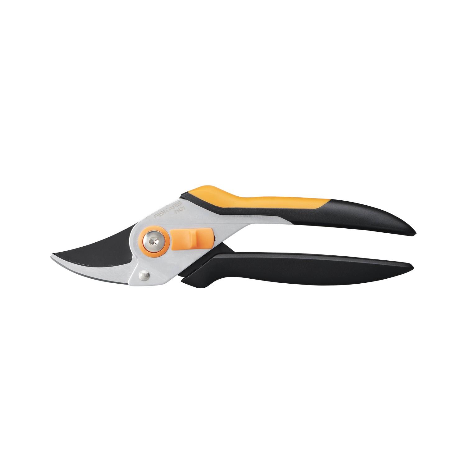 FISKARS Solid Metal P331 Лозарска ножица с разминаващи се остриета до ф20 мм (1057163)