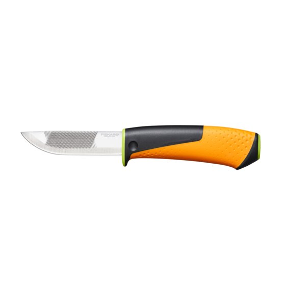 FISKARS Нож с пила с вградено точило в канията 22 см (1023619)