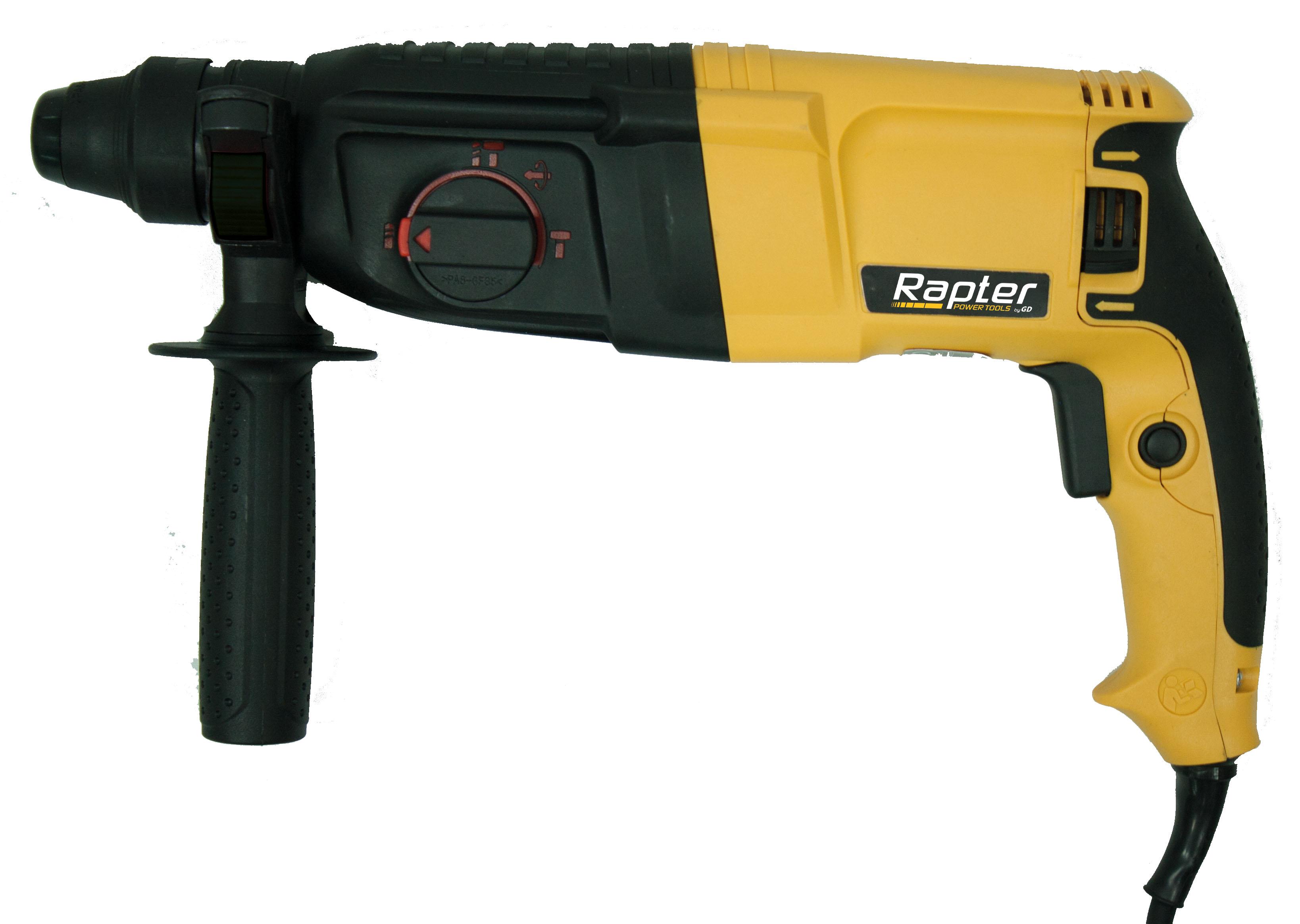 RAPTER RR RH-10 Перфоратор 800 W 2.6 J SDS-Plus (RR44250)