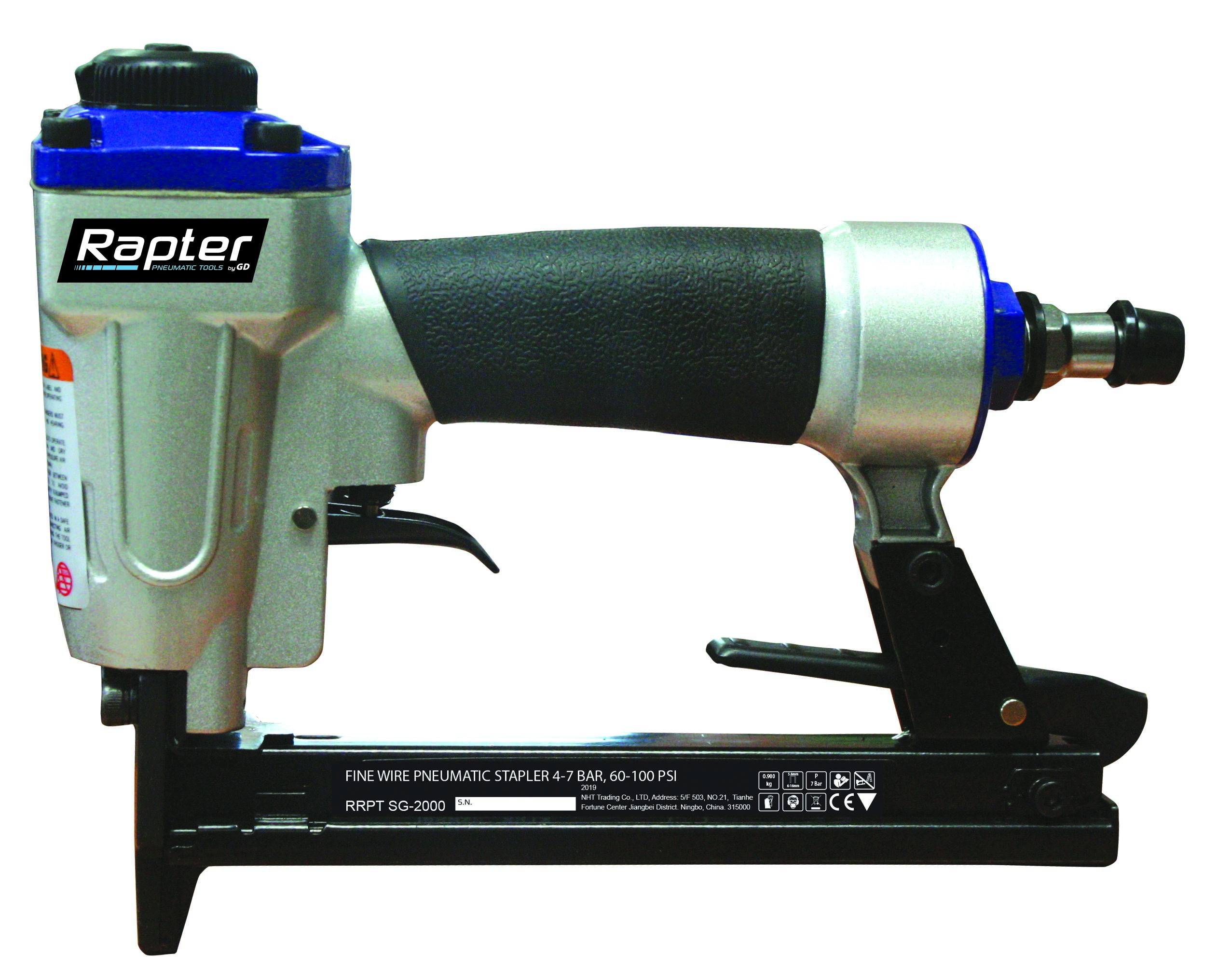 RAPTER RRPT SG-2000 Пневматичен такер 6-16 мм скоби (RR44338)
