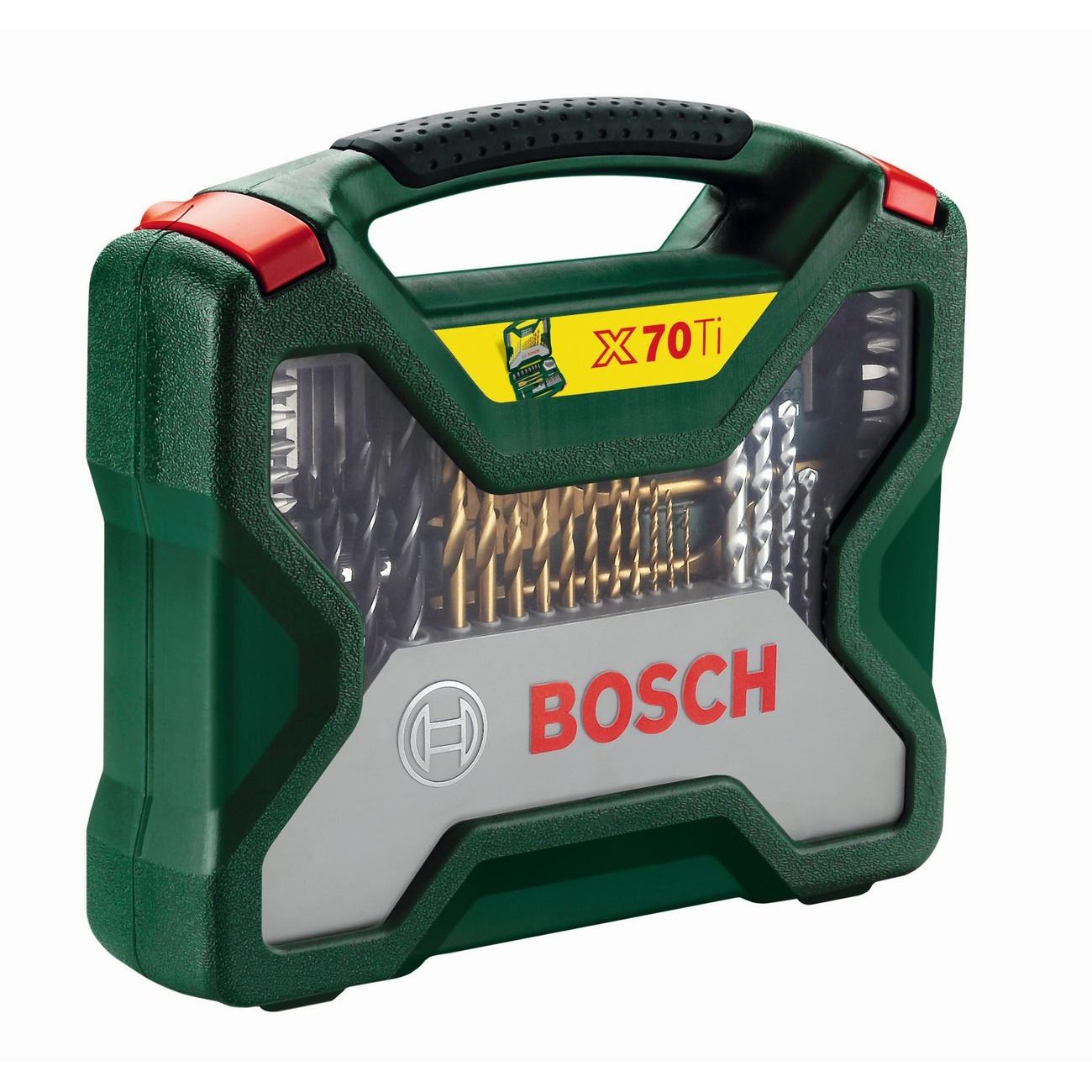 BOSCH Professional X-Line Titanium Комплект вложки, свредла и накрайници 70 части (2607019329)