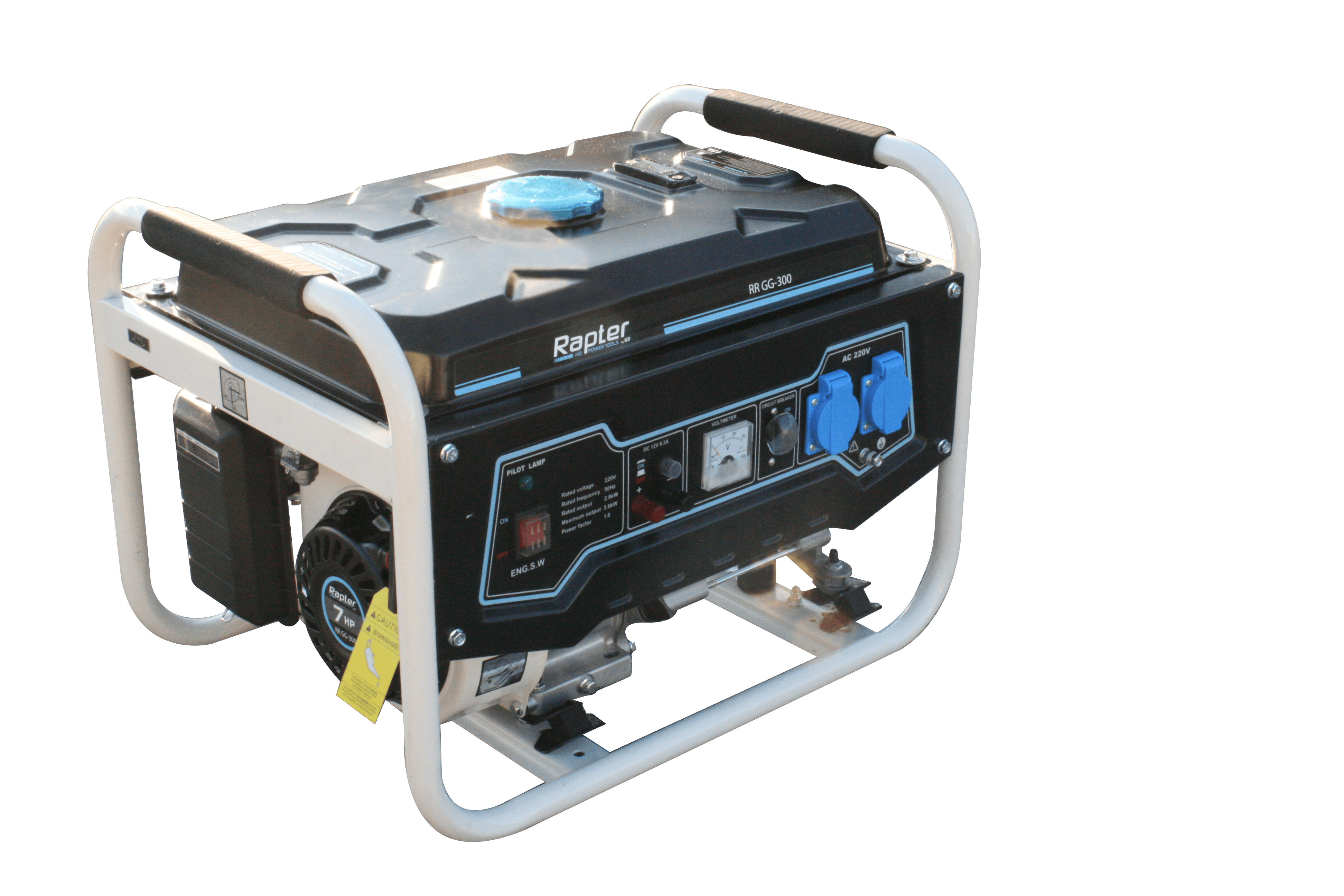 RAPTER RR GG-550 Бензинов монофазен генератор 9600 W (RR44410)