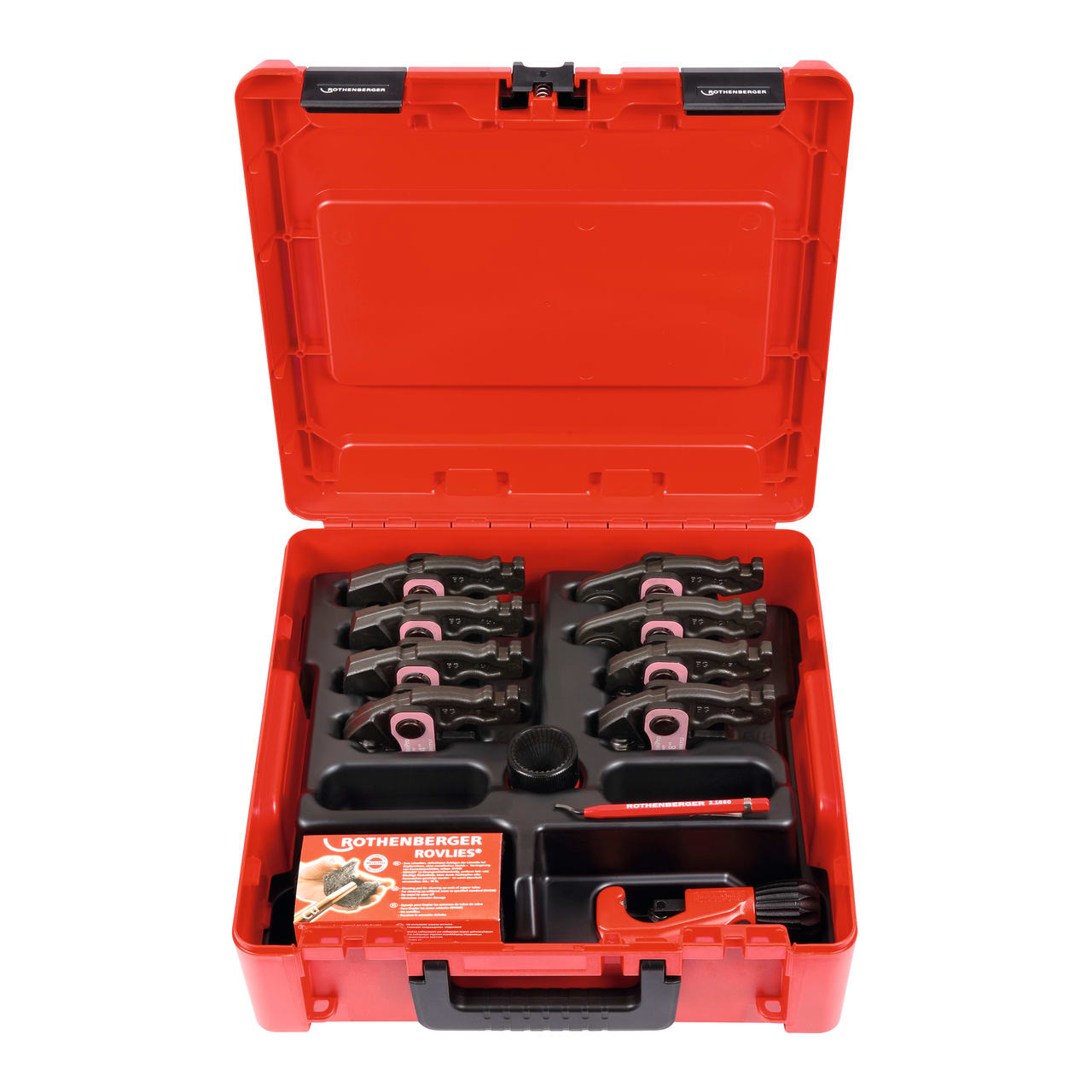 ROTHENBERGER COMPACT MaxiPro Комплект пресови челюсти 1/4”–1.1/8” (1000001989) - от Etools.bg ROTHENBERGER COMPACT MaxiPro Комплект пресови челюсти 1/4”–1.1/8” (1000001989)