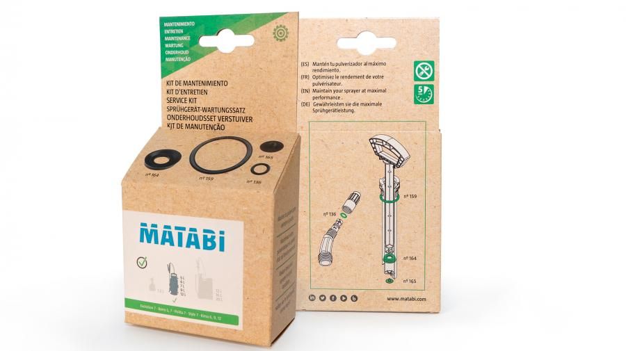 MATABI Комплект уплътнения за подръжка на цилиндрични пръскачки (05125)