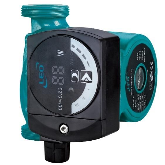 LEO PUMP LEO-АRP 25-60/180 Циркулационна помпа за парно с нощен режим 45 W 6 м 45 л/мин (06348) - от Etools.bg LEO PUMP LEO-АRP 25-60/180 Циркулационна помпа за парно с нощен режим 45 W 6 м 45 л/мин (06348)