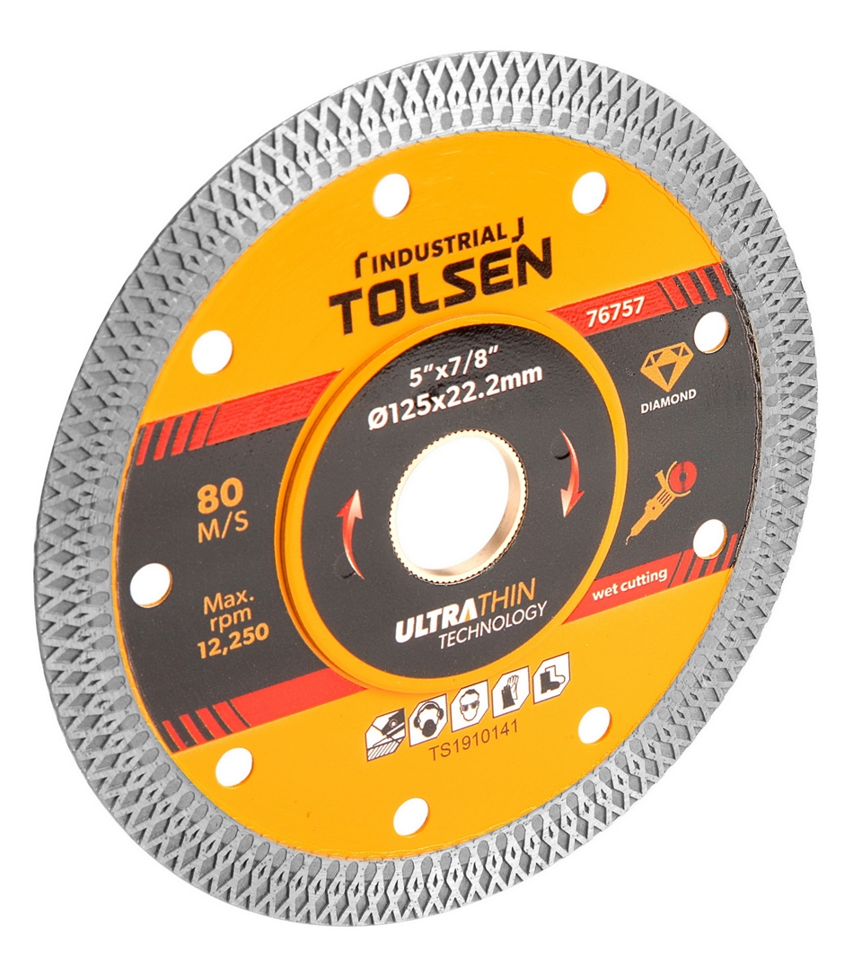 TOLSEN ULTRASLIM LONGLIFE Диамантен диск ф230х10 мм (TLS76759)