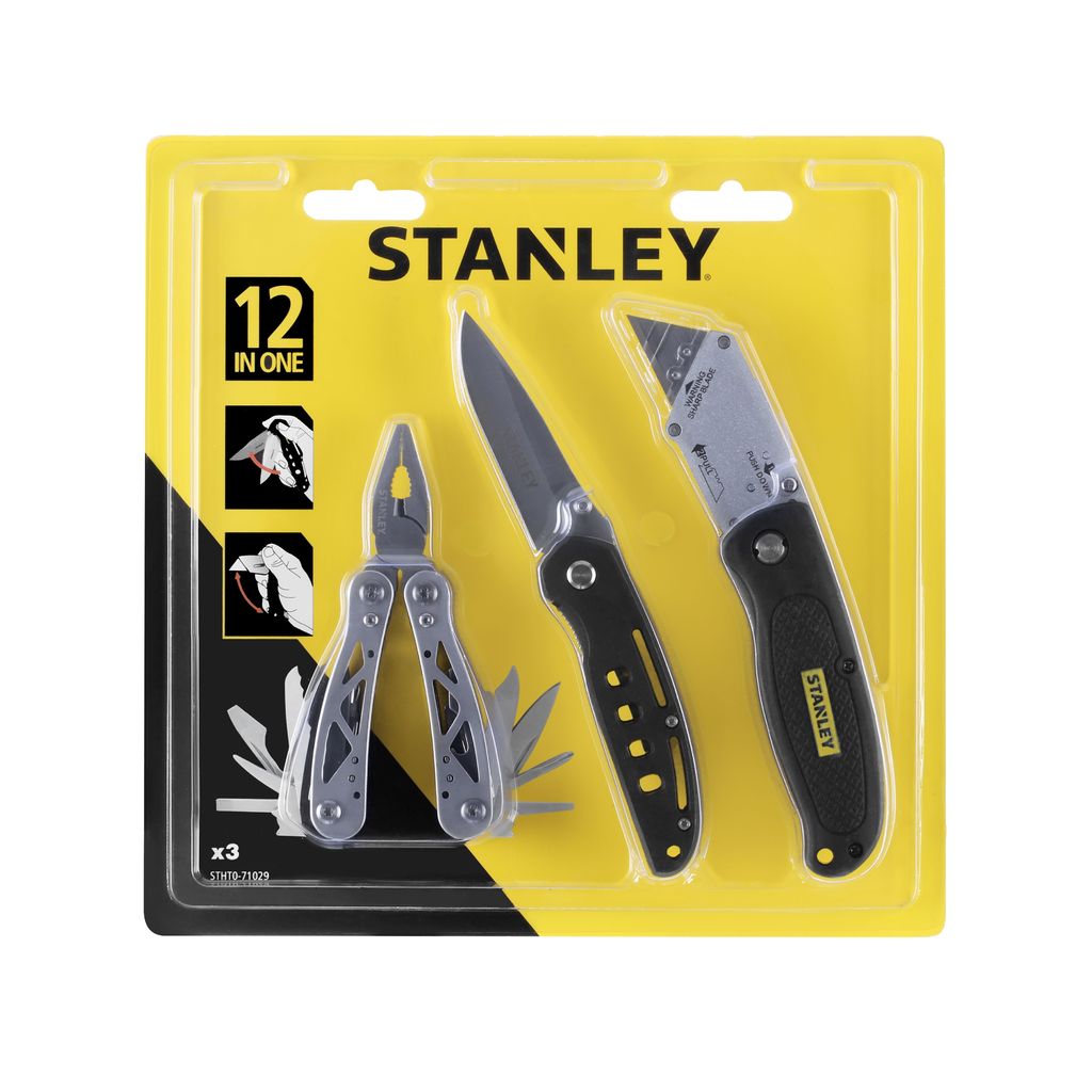 STANLEY Комплект ножове 12в1 3 бр. (STHT0-71029)