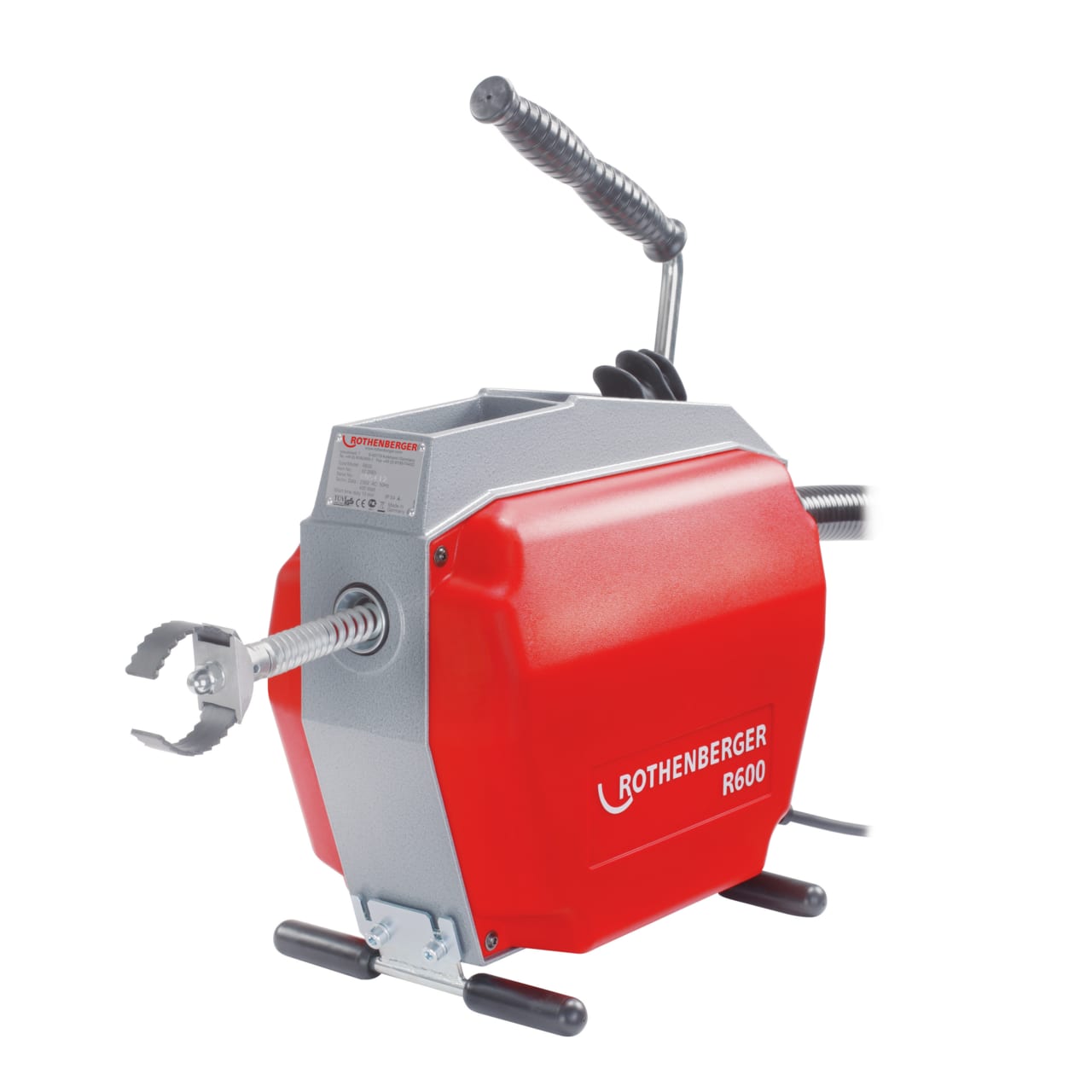 ROTHENBERGER R600 Машина за почистване на тръби с маркуч до 150 мм 690 W (72687)