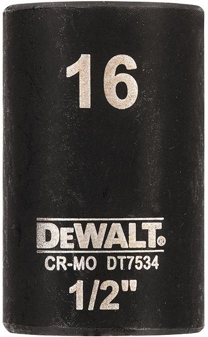 DEWALT DT7534-QZ Ударна 6-стенна вложка 16 мм 1/2