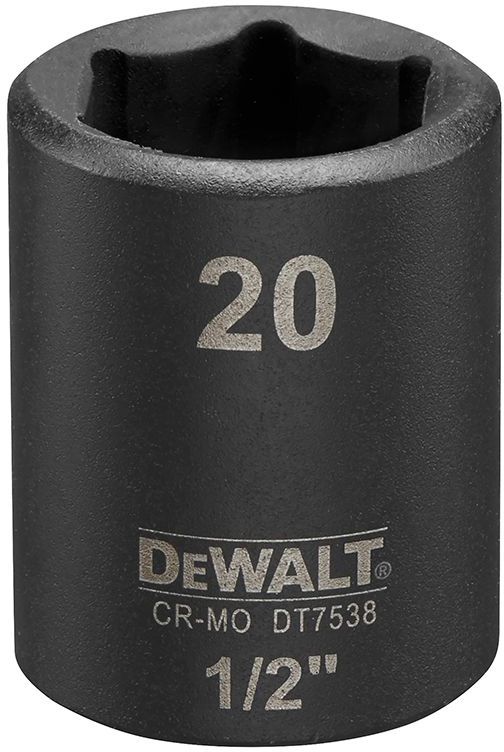 DEWALT DT7538-QZ Ударна 6-стенна вложка 20 мм 1/2