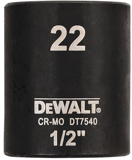 DEWALT DT7540-QZ Ударна 6-стенна вложка 22 мм 1/2