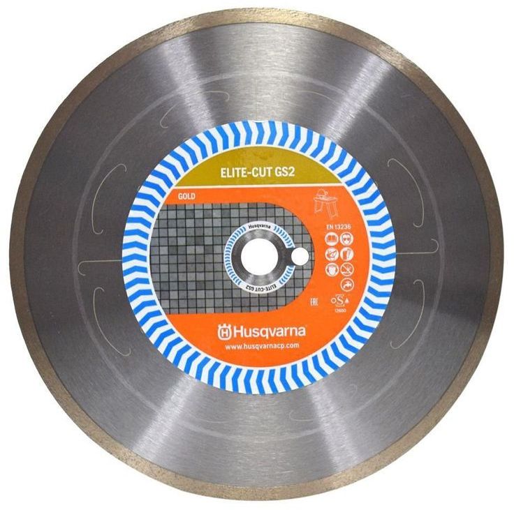 HUSQVARNA CONSTRUCTION Elite-Cut GS2 Диамантен диск за мокро рязане на керамични плочки ф230 мм 25.4 мм (579 80 34-80)