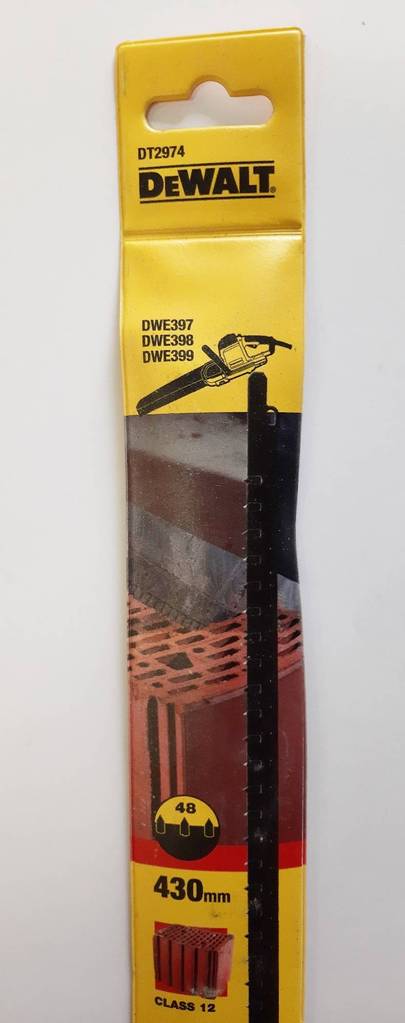 DEWALT Компект ножове за електрически трион за тухли Alligator DT2974 430 мм 2 бр.