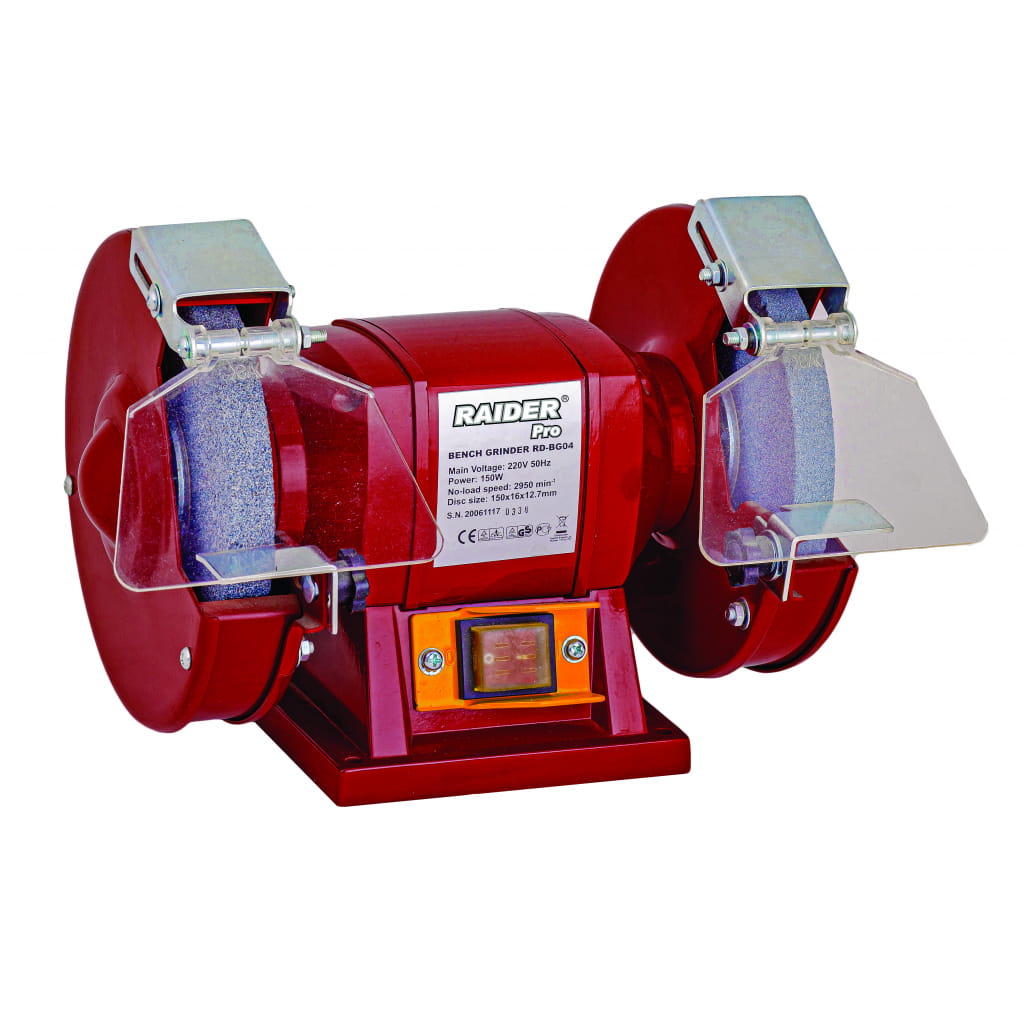 Електрически шмиргел Raider RDP-BG04, 250 W, ф 150 мм (061101)