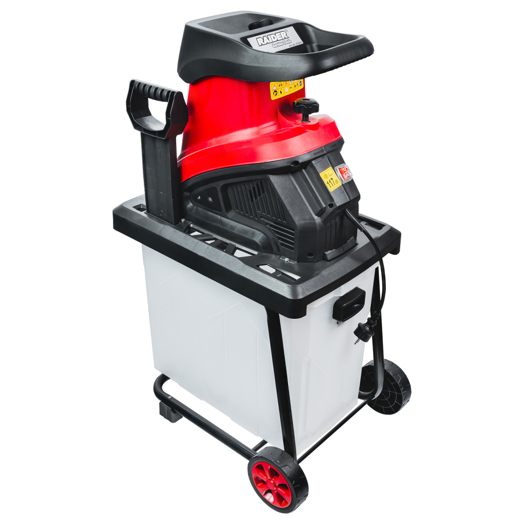 Електрическа клонотрошачка Raider RD-ESH03, 2500 W, 45 мм, 60 л (075353) - от Etools.bg Електрическа клонотрошачка Raider RD-ESH03, 2500 W, 45 мм, 60 л (075353)