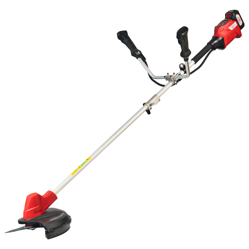 Акумулаторен тример с нож и корда Raider RDP-BBC20, 20 V, 4 Ah (075736) - от Etools.bg Акумулаторен тример с нож и корда Raider RDP-BBC20, 20 V, 4 Ah (075736)