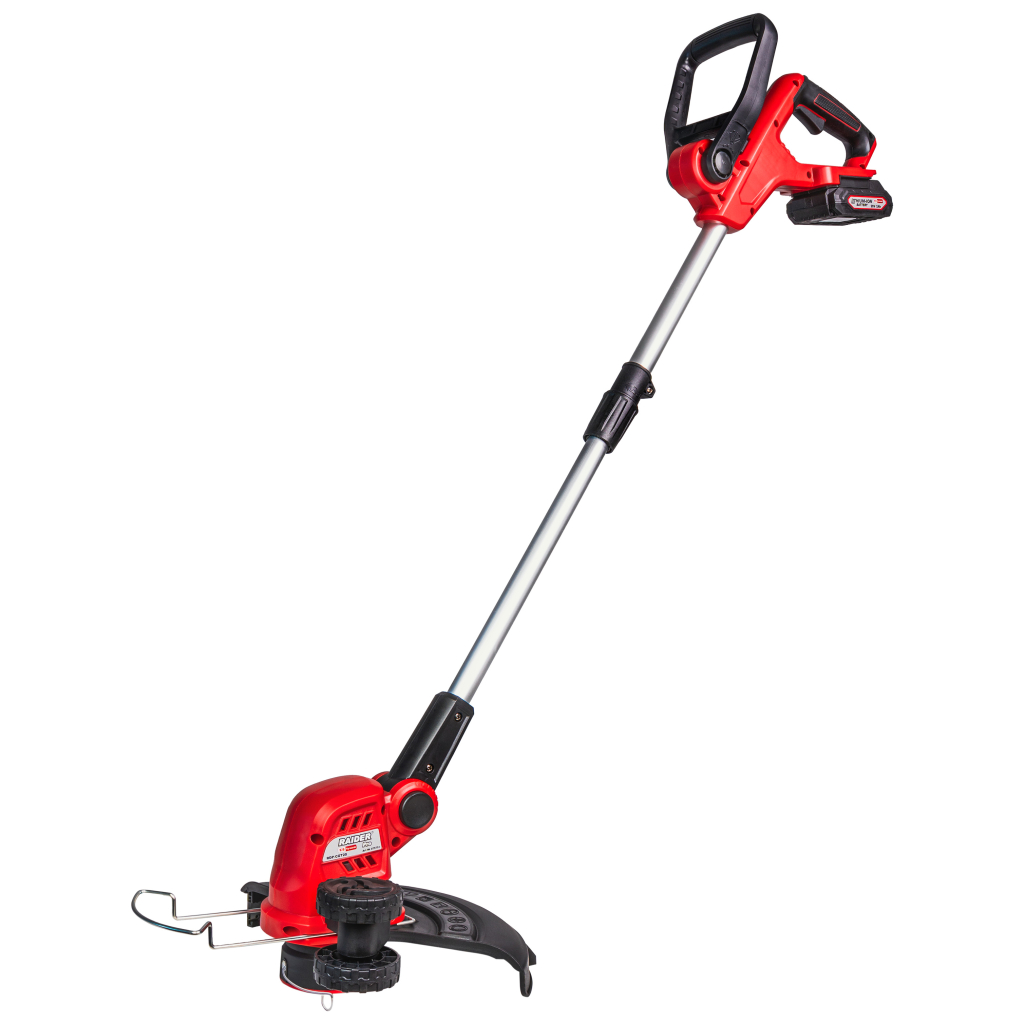 Акумулаторен тример Raider RDP-CGT20, 20 V, 2 Ah, 300 мм (075751) - от Etools.bg Акумулаторен тример Raider RDP-CGT20, 20 V, 2 Ah, 300 мм (075751)