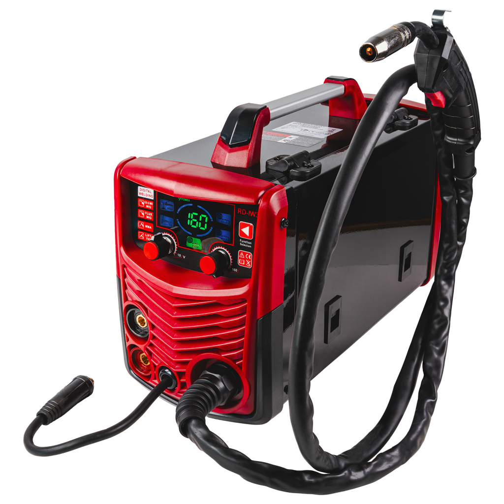 Електрически инверторен електрожен 5в1 MIG/MAG&TIG&MMA Raider RD-IW39, 160 A (077239)