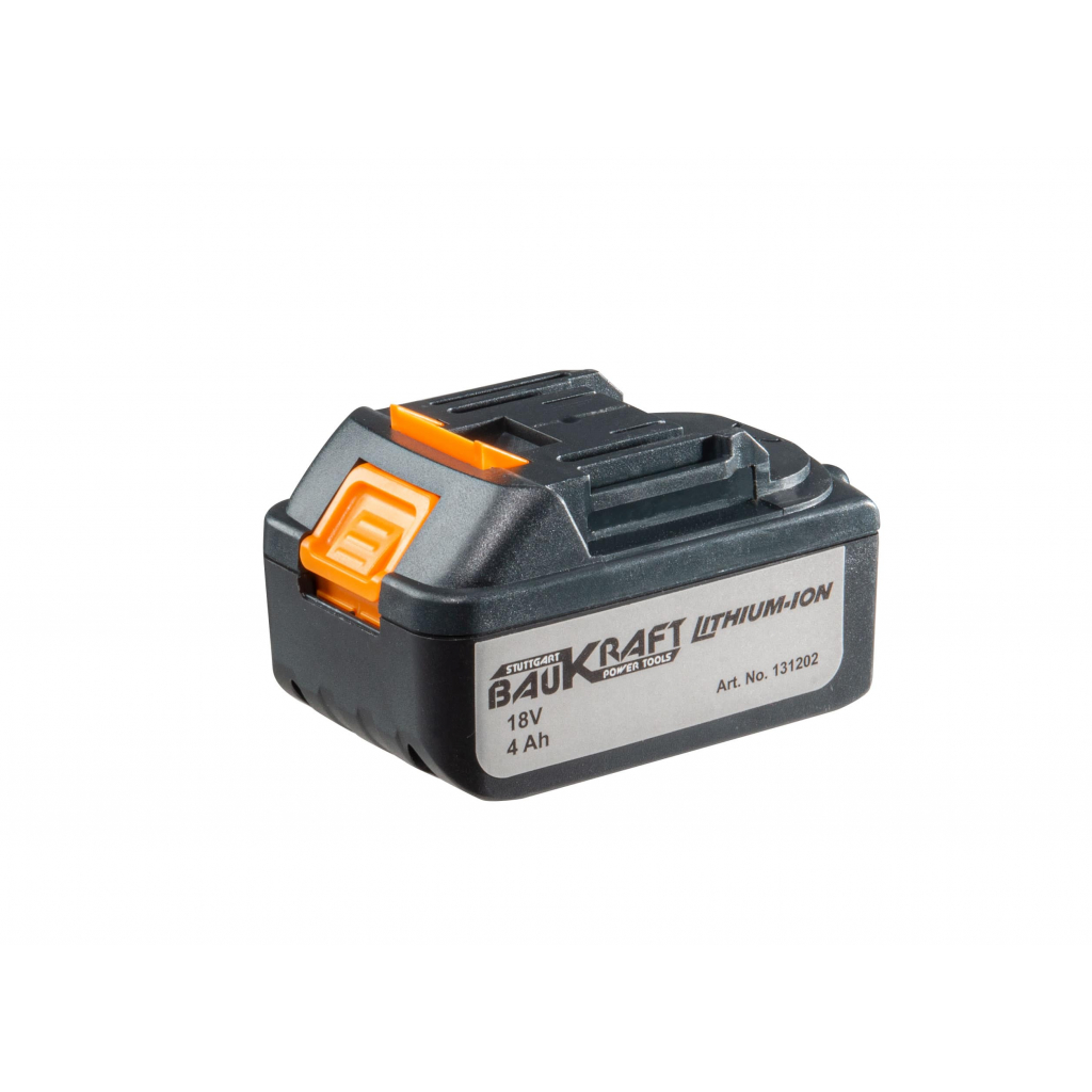Акумулаторна батерия за BK-AGCDL1 Baukraft, 18 V, 4 Ah (131202) - от Etools.bg Акумулаторна батерия за BK-AGCDL1 Baukraft, 18 V, 4 Ah (131202)