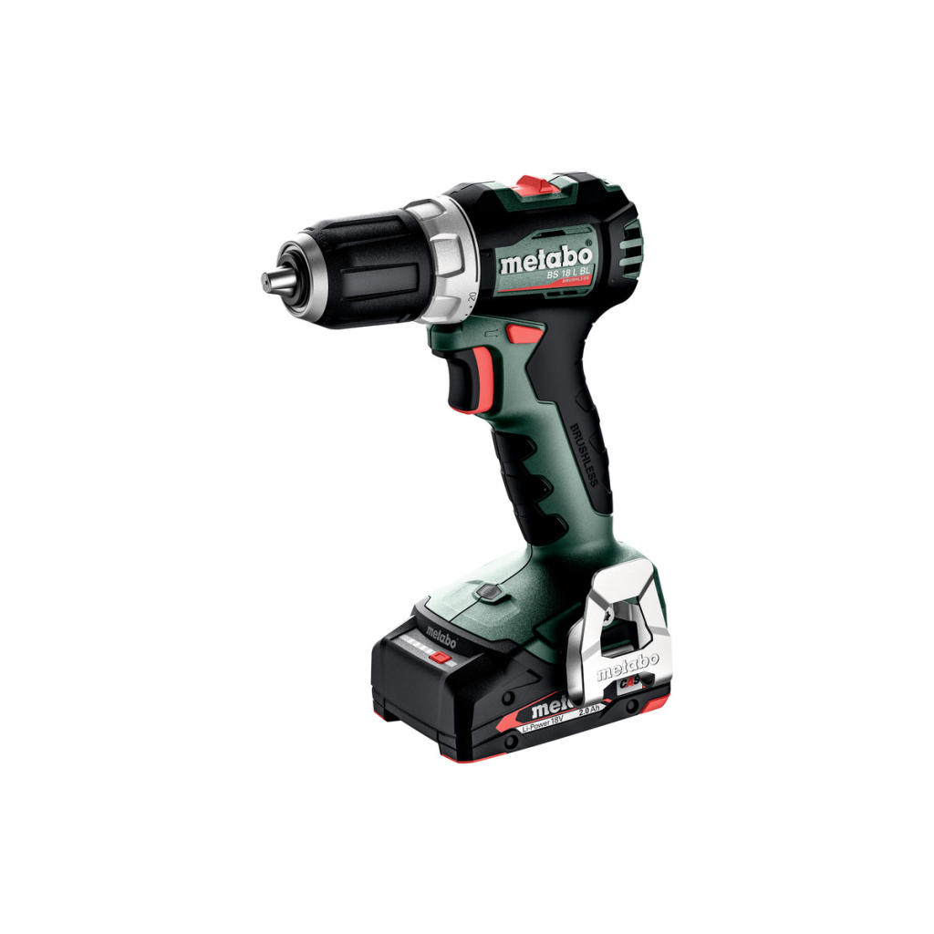 Акумулаторен винтоверт Metabo BS 18 L BL, 18 V, 65 Nm, 2X2 Ah (613155500) - от Etools.bg Акумулаторен винтоверт Metabo BS 18 L BL, 18 V, 65 Nm, 2X2 Ah (613155500)