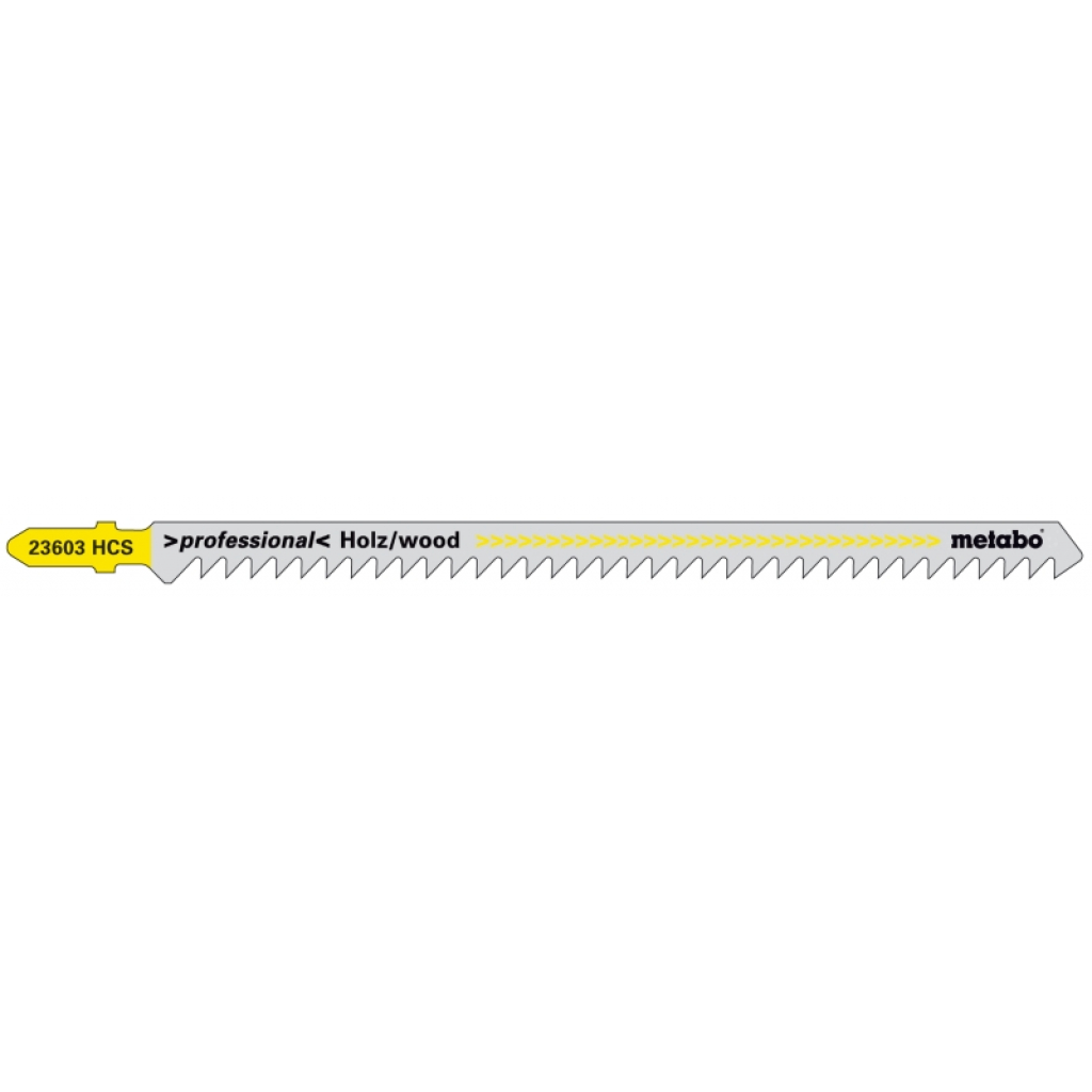Ножчета за прободен трион дърво Metabo, HCS, 150 мм, 5 бр. (623603000) - от Etools.bg Ножчета за прободен трион дърво Metabo, HCS, 150 мм, 5 бр. (623603000)