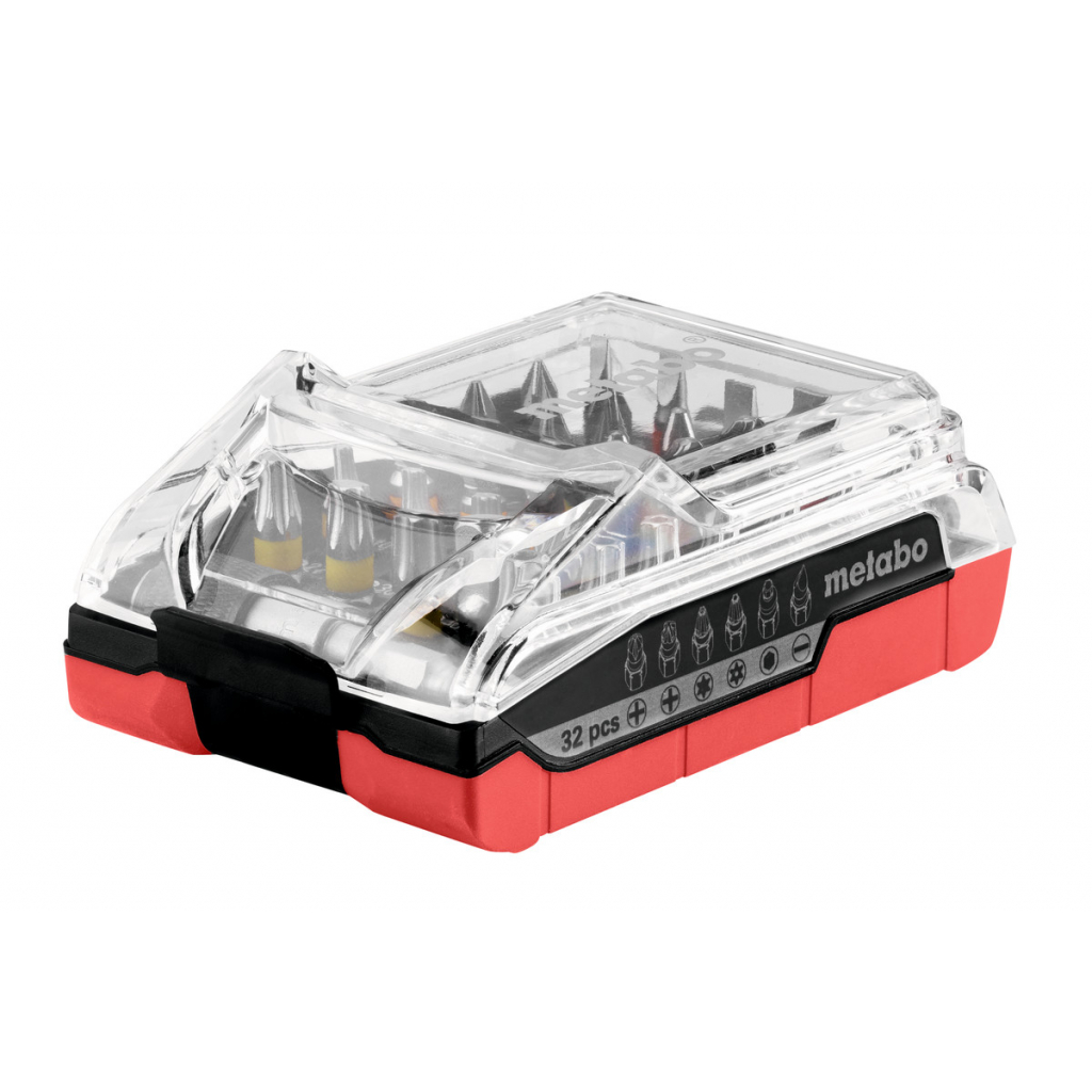 Комплект битове Metabo, 32 бр. (626696000) - от Etools.bg Комплект битове Metabo, 32 бр. (626696000)