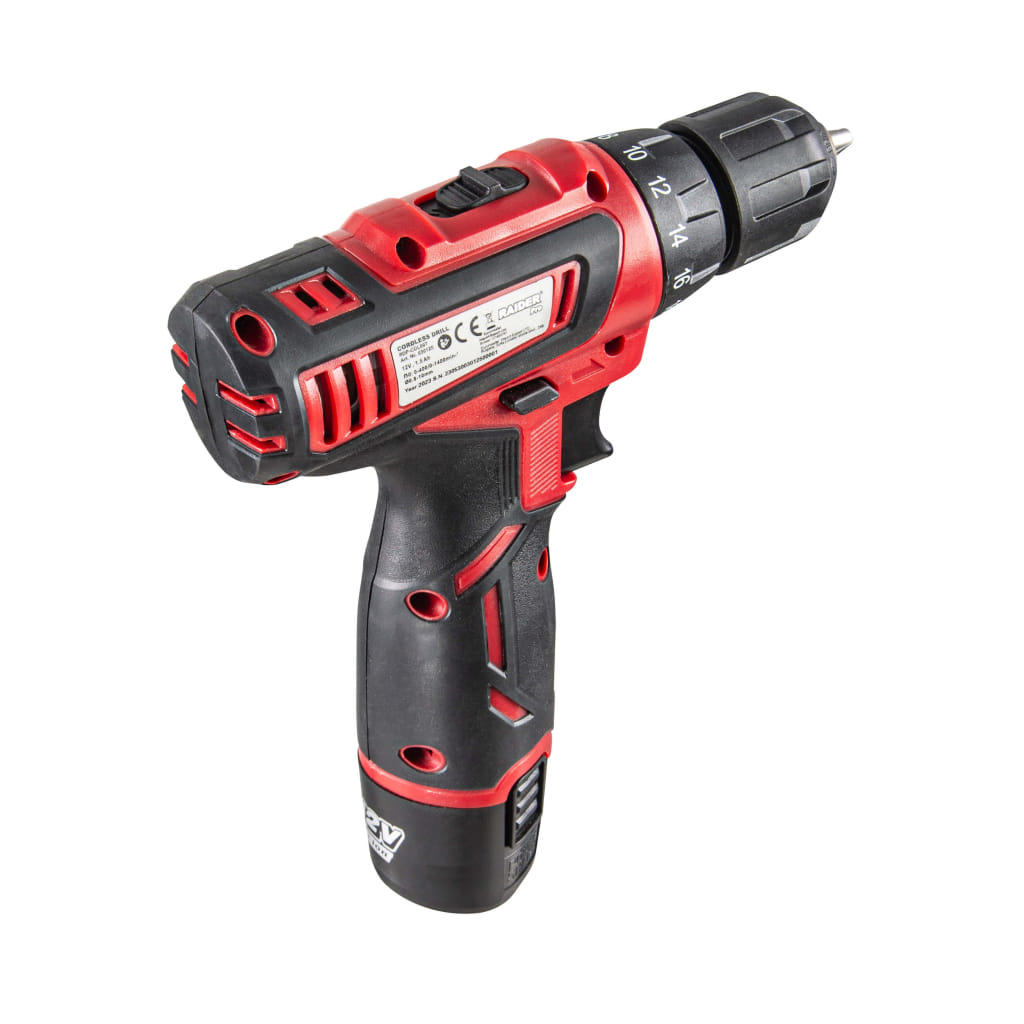 Акумулаторна борамшина Raider RDP-CDL09T, 12 V, 2x1.5 Ah (030125) - от Etools.bg Акумулаторна борамшина Raider RDP-CDL09T, 12 V, 2x1.5 Ah (030125)