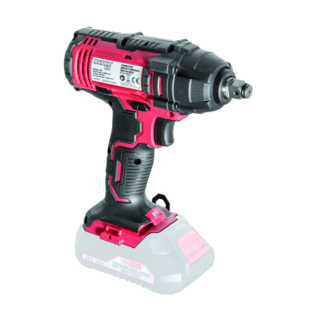 Акумулаторен ударен гайковерт Raider RDP-SCIW20, 20 V, 1/2