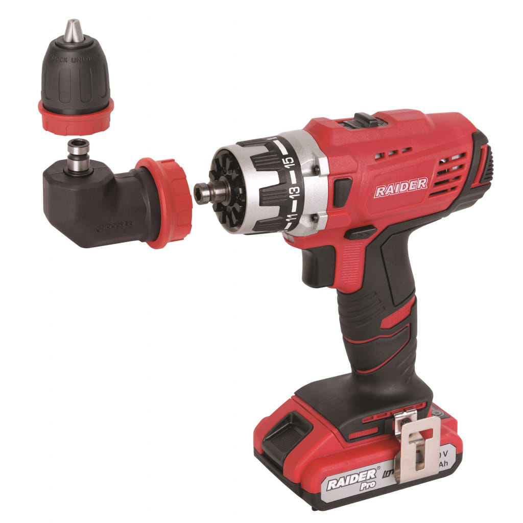 Акумулаторен винтоверт Raider RDP-CDL21, 20 V, 2 Ah, 58 Nm (030207) - от Etools.bg Акумулаторен винтоверт Raider RDP-CDL21, 20 V, 2 Ah, 58 Nm (030207)