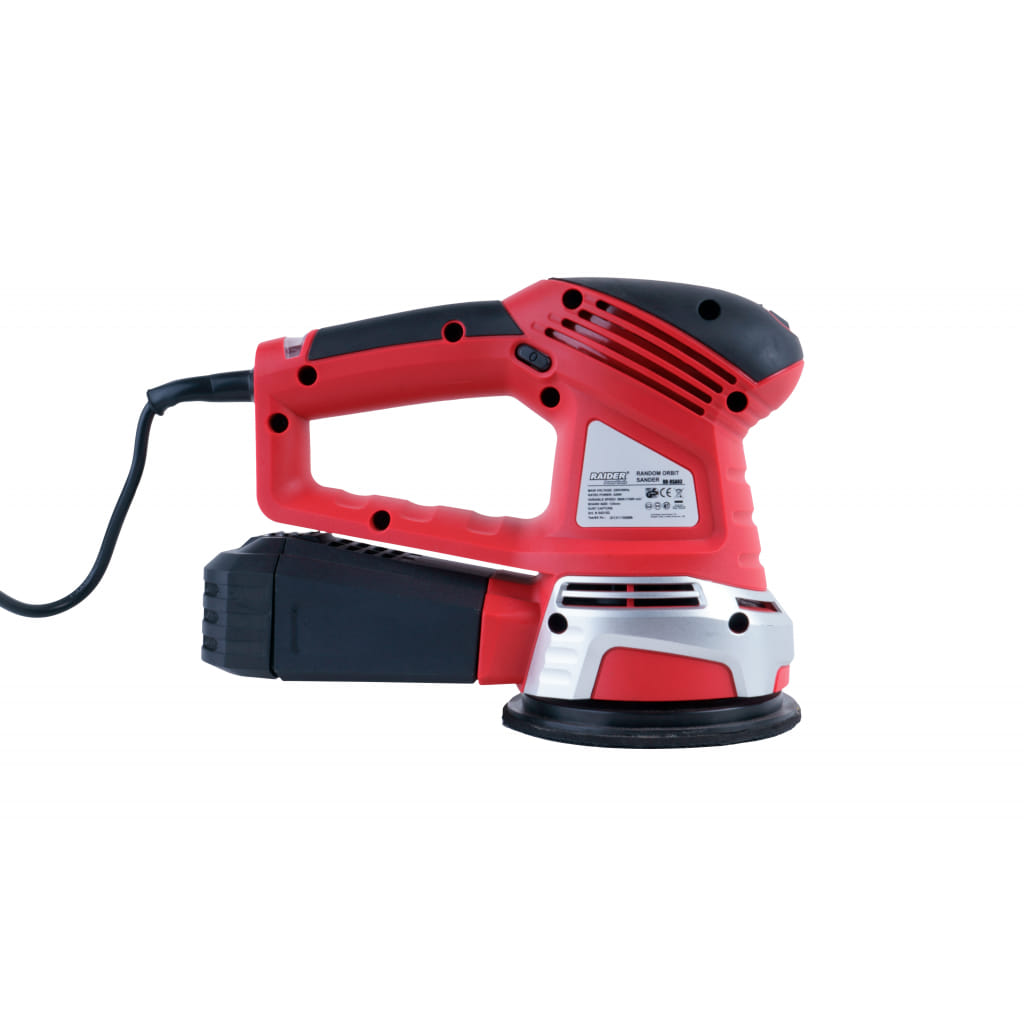Елeктрически ексцентършлайф Raider RD-RSA03, 420 W, ф 125 мм (042102) - от Etools.bg Елeктрически ексцентършлайф Raider RD-RSA03, 420 W, ф 125 мм (042102)