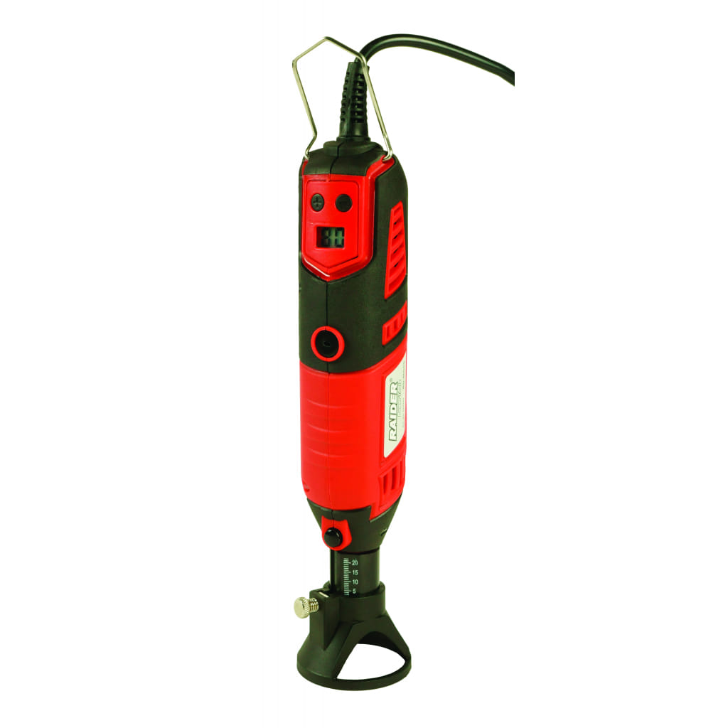 Електрически прав шлайф с жило, стойка и аксесоари Raider RD-MG09, 170 W, 126 бр. (044107)