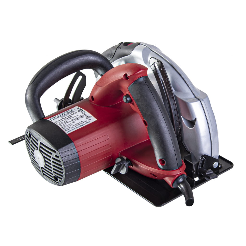 Електрически ръчен циркуляр с лазер Raider RD-CS21, 1300 W, ф 185 мм (052106) - от Etools.bg Електрически ръчен циркуляр с лазер Raider RD-CS21, 1300 W, ф 185 мм (052106)