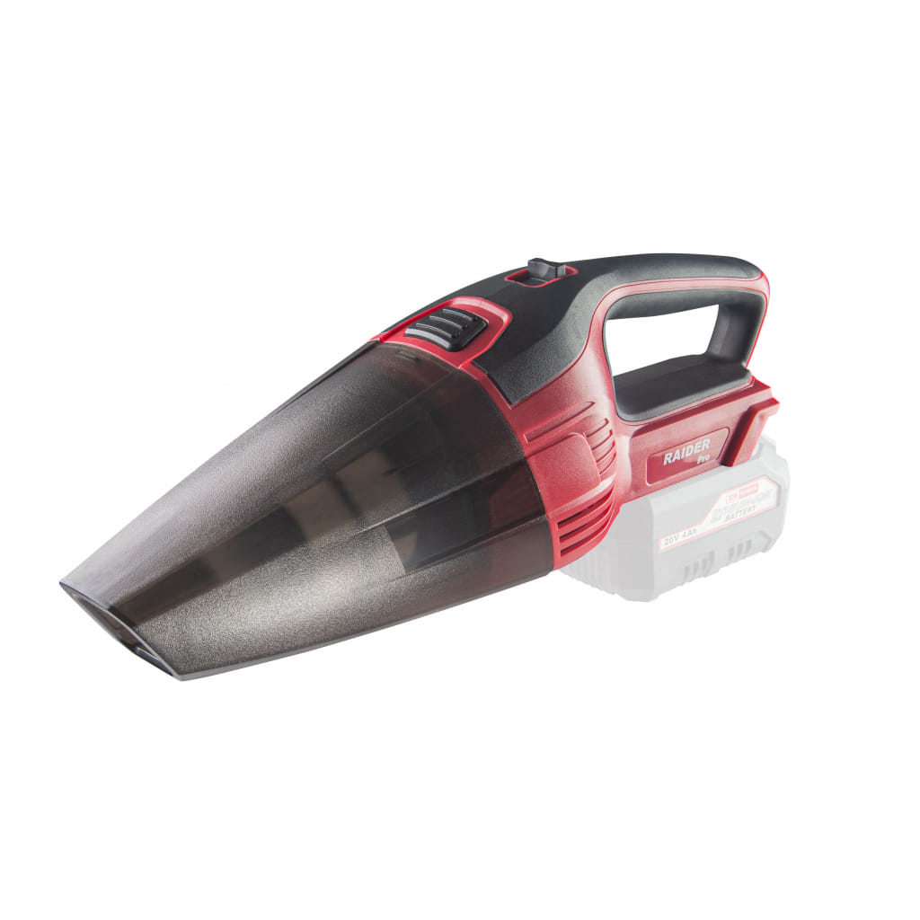 Акумулаторна прахосмукачка Raider RDP-SMWC20 Solo, 20 V, 3.8 kPa, 0.5 л, без батерии и зарядно устройство (090329) - от Etools.bg Акумулаторна прахосмукачка Raider RDP-SMWC20 Solo, 20 V, 3.8 kPa, 0.5 л, без батерии и зарядно устройство (090329)