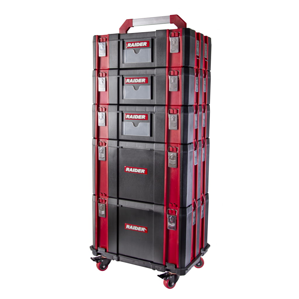 Куфар за инструменти за мобилна система Raider RD-MB02, 44x32х25.5 см (139611)