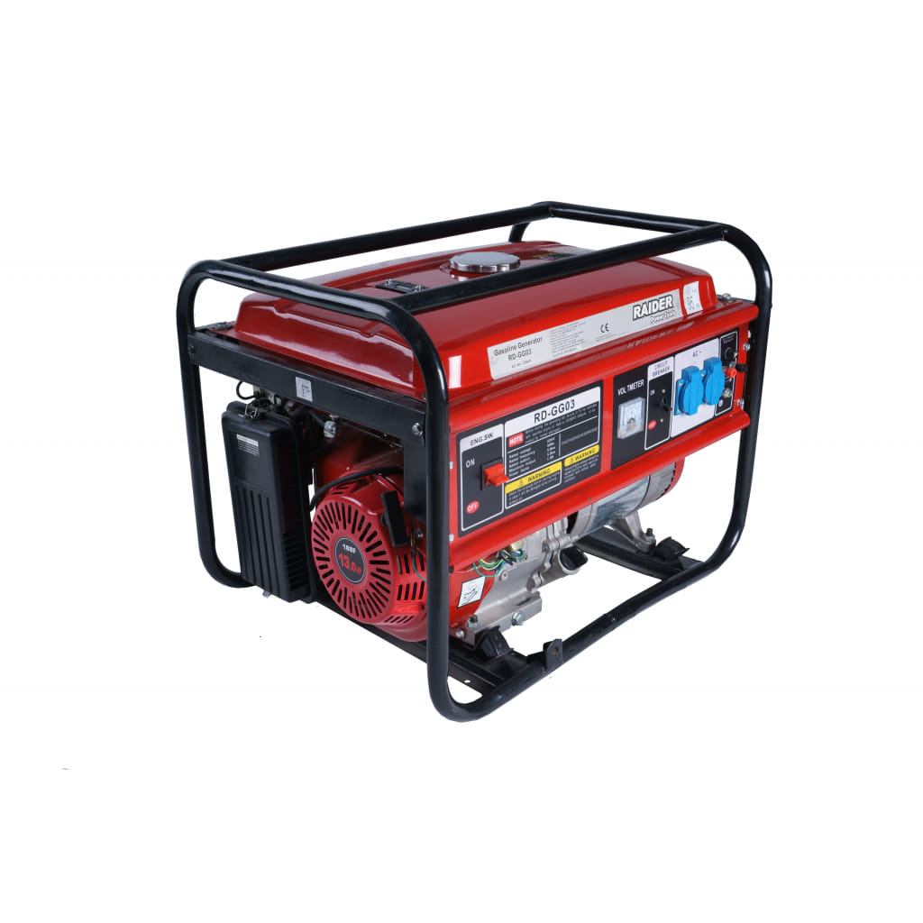 Бензинов генератор Raider RD-GG03, 5000 W (129941)