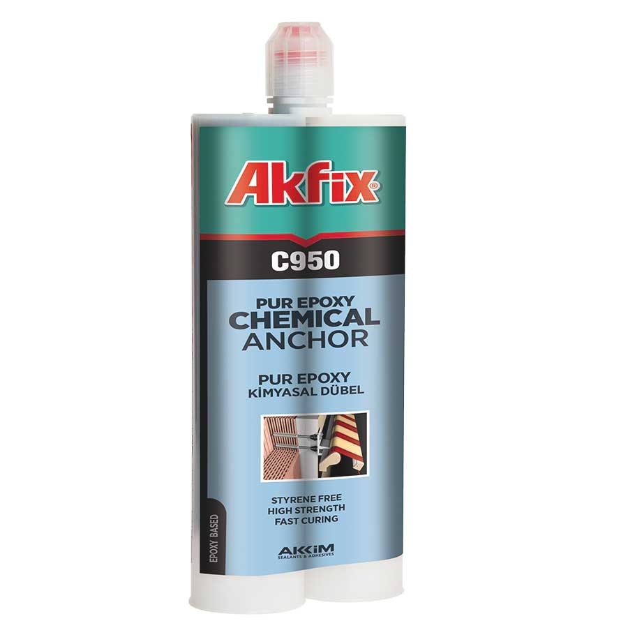 Лепило химически анкер Akfix C950 Pur Epoxy, 400 мл (35337)