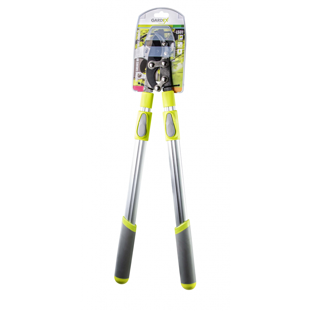 Ножица за клони с телескопични алуминиеви дръжки Gardex LS01 (402800) - от Etools.bg Ножица за клони с телескопични алуминиеви дръжки Gardex LS01 (402800)